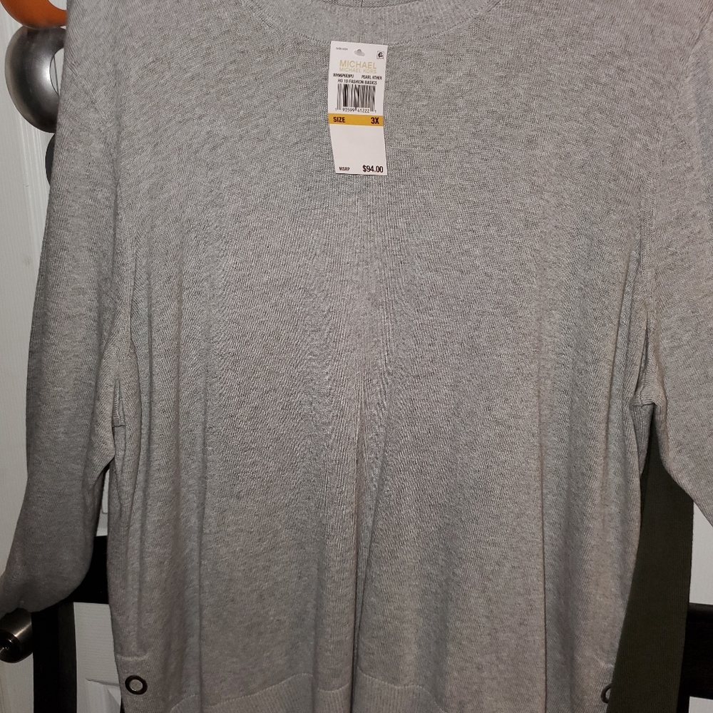 Michael Kors 3x Sweater Gray